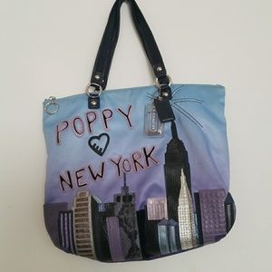 SOLD!!!!!! COACH Poppy bag.. NEW YORK design.